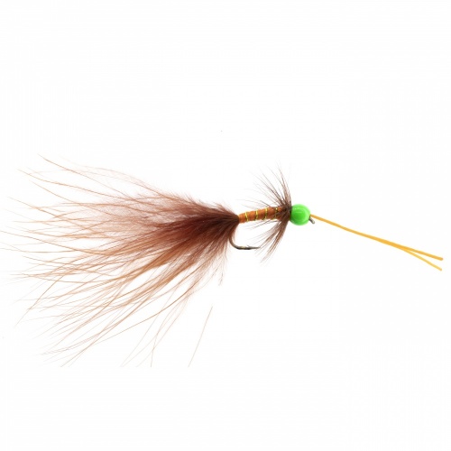 The Essential Fly Fiery Brown Kicking Damsel Fishing Fly